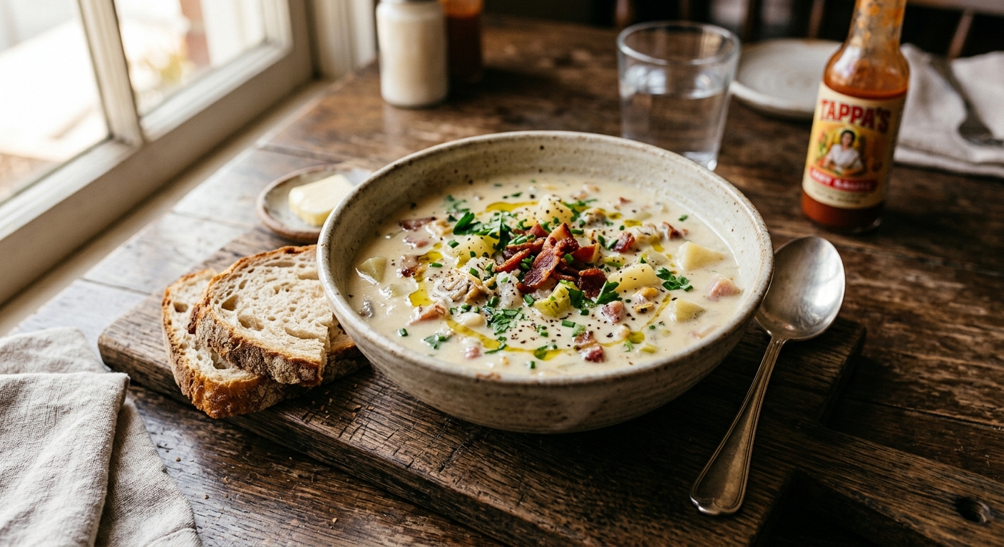 Farmer's Clam Chowder (New England)