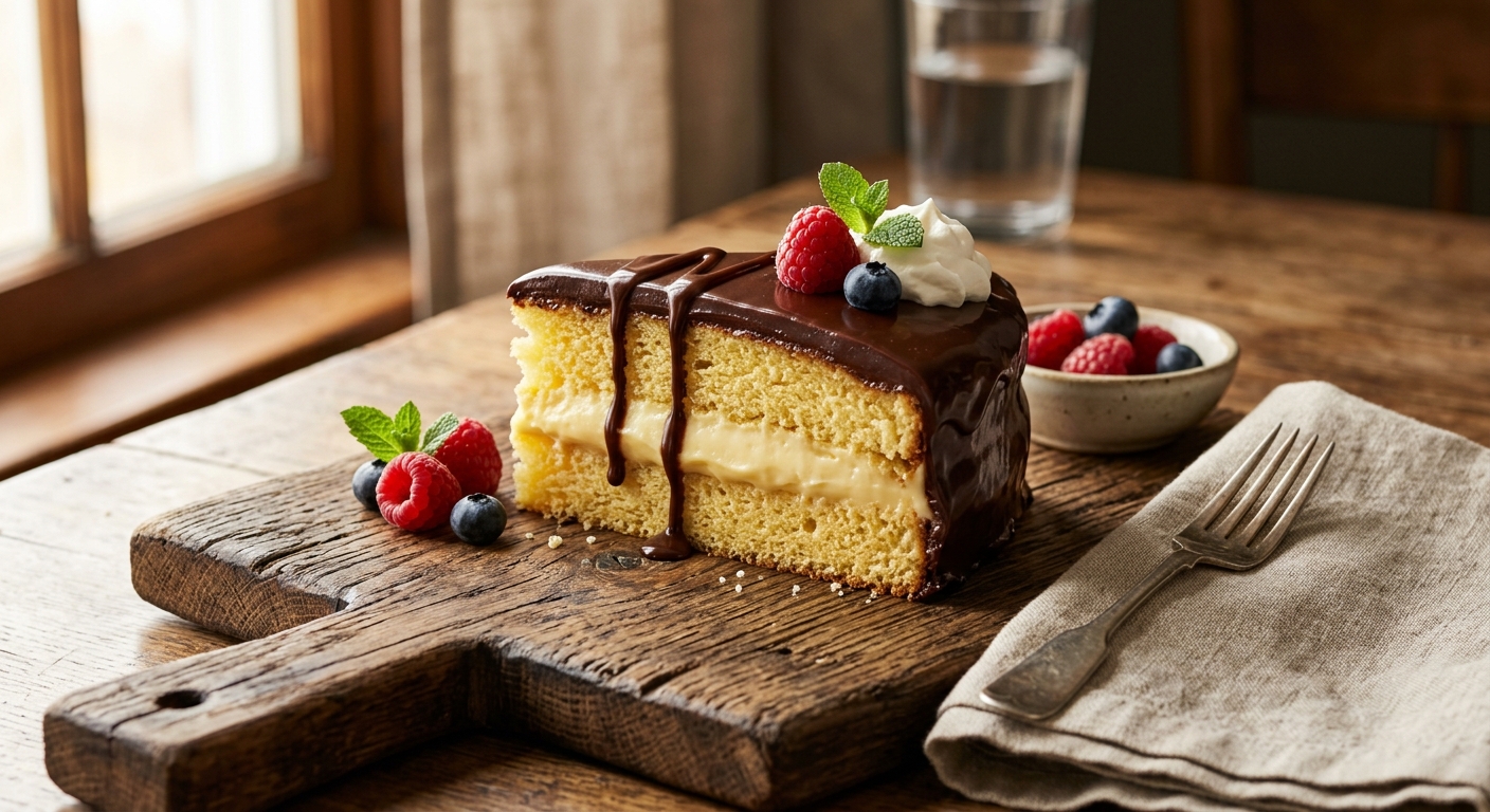 Farmer's Boston Cream Pie