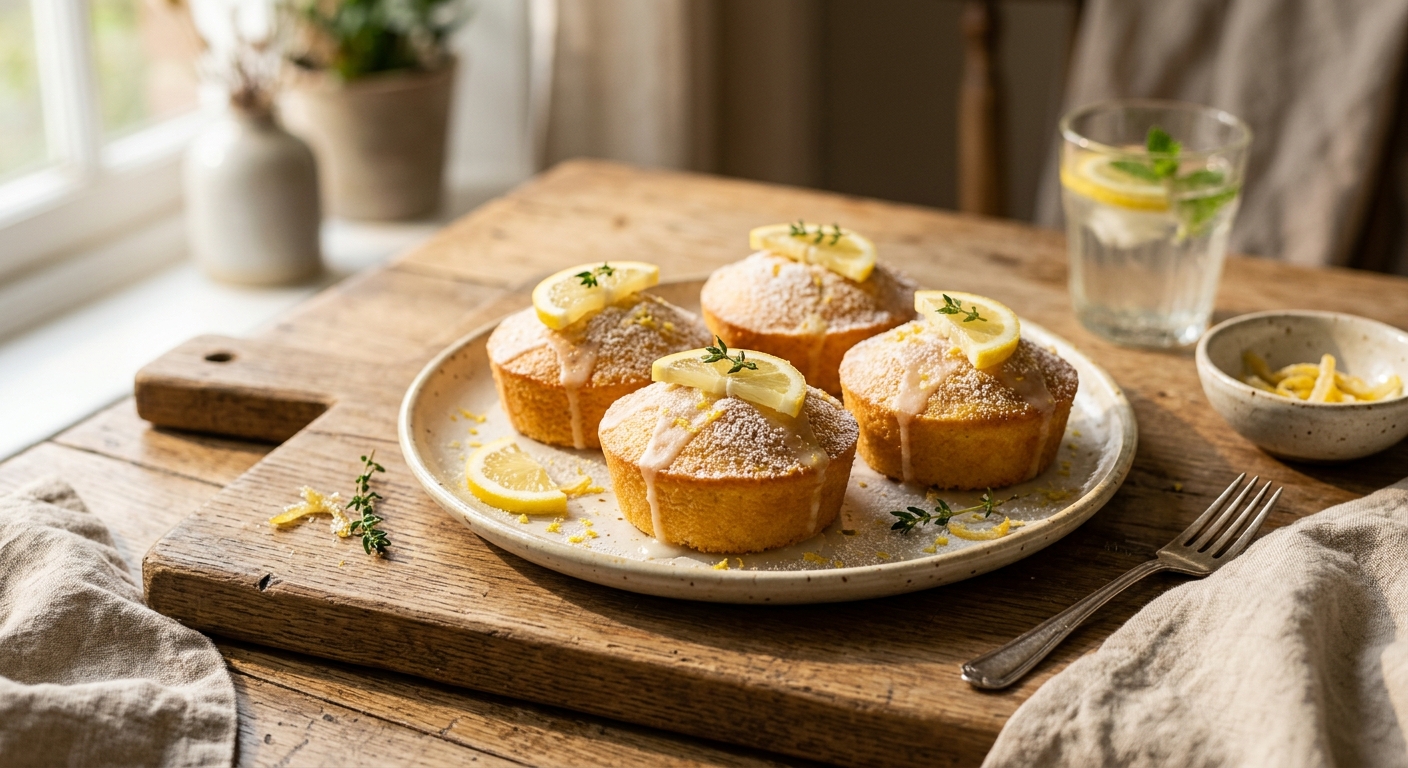 Eliza Acton's Lemon Cakes