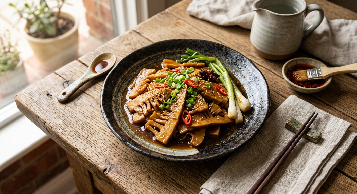 Yuan Mei's Braised Bamboo Shoots