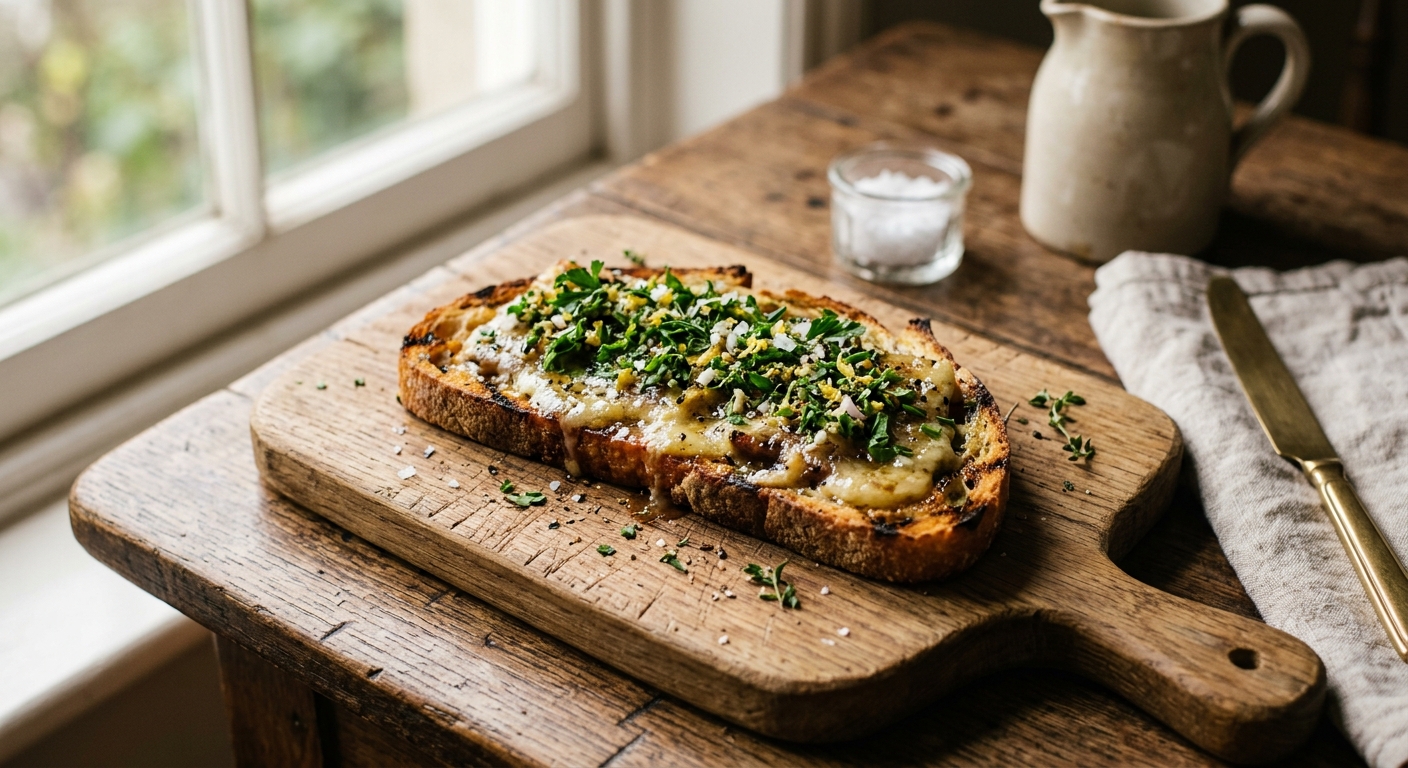 Eliza Acton's Marrow Toast