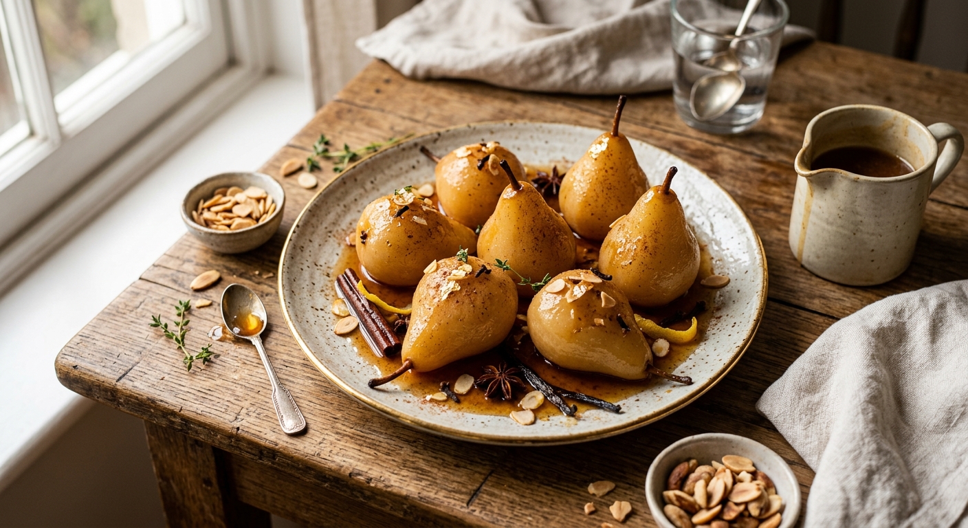 Hannah Glasse's Stewed Pears