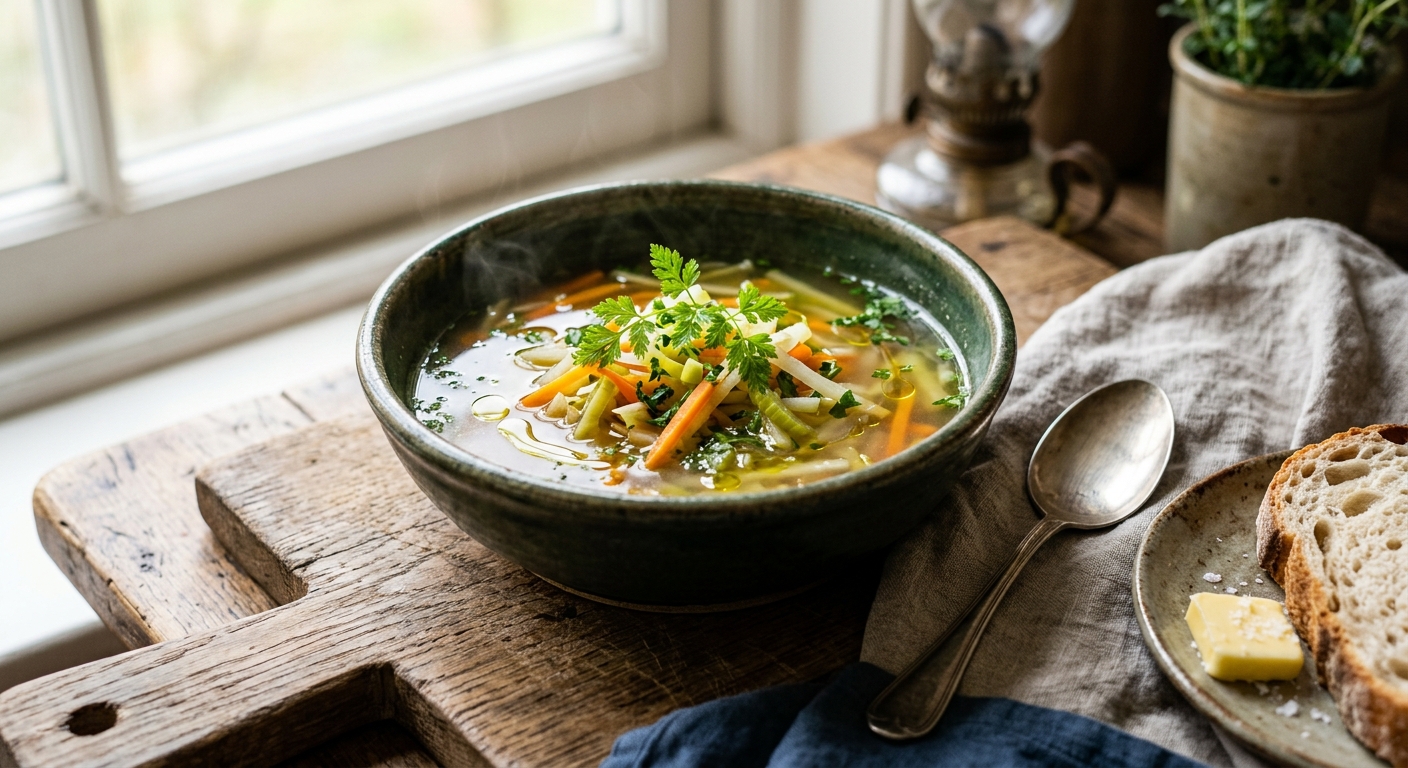Soyer's Potage à la Julienne