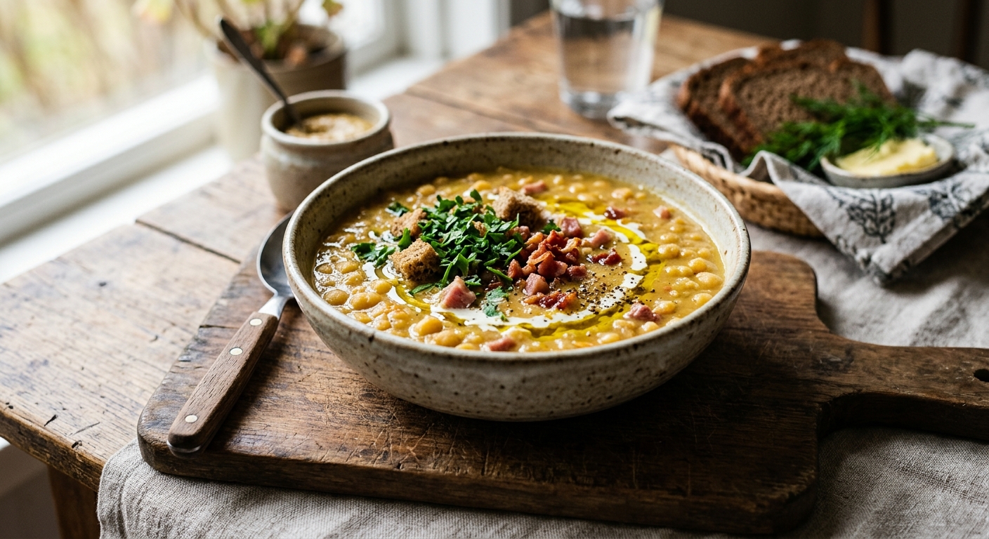 Ärtsoppa (Yellow Pea Soup)