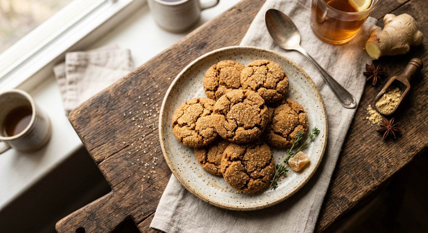Eliza Leslie's Ginger Nuts