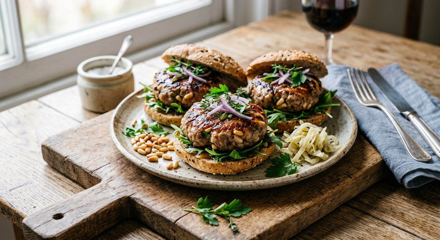 Isicia Omentata (Roman Burgers)