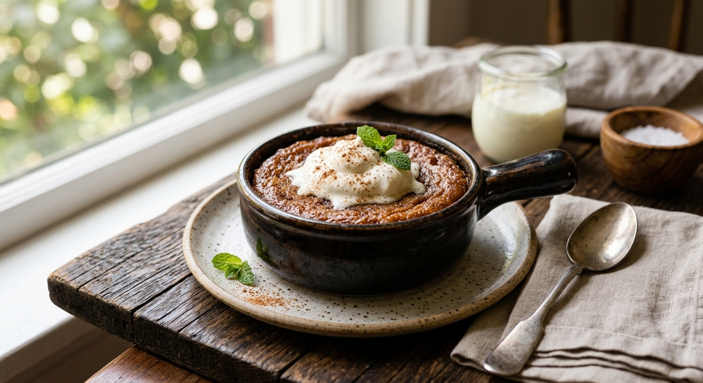 Lydia Child's Indian Pudding