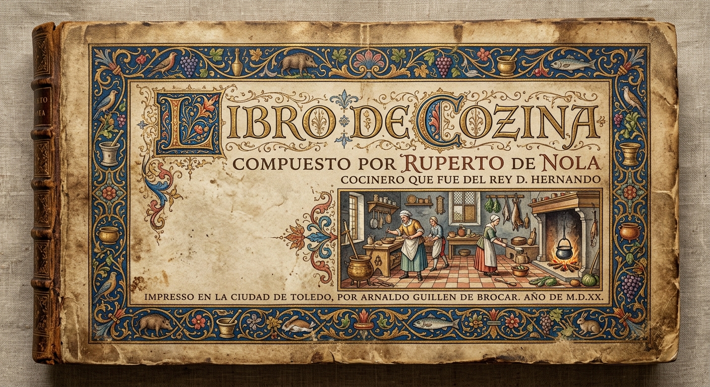Libro de Cozina — cover scan from archive.org