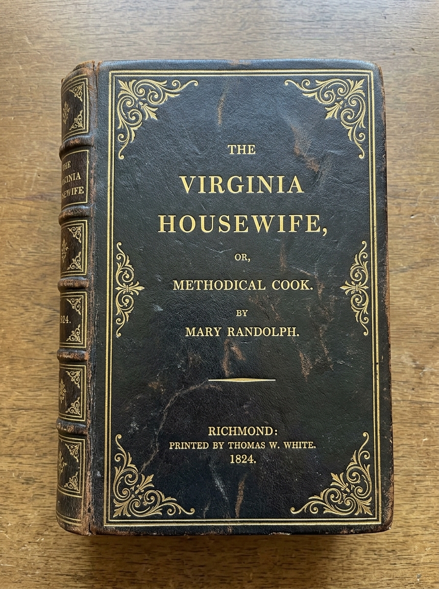 The Virginia Housewife — cover scan from archive.org