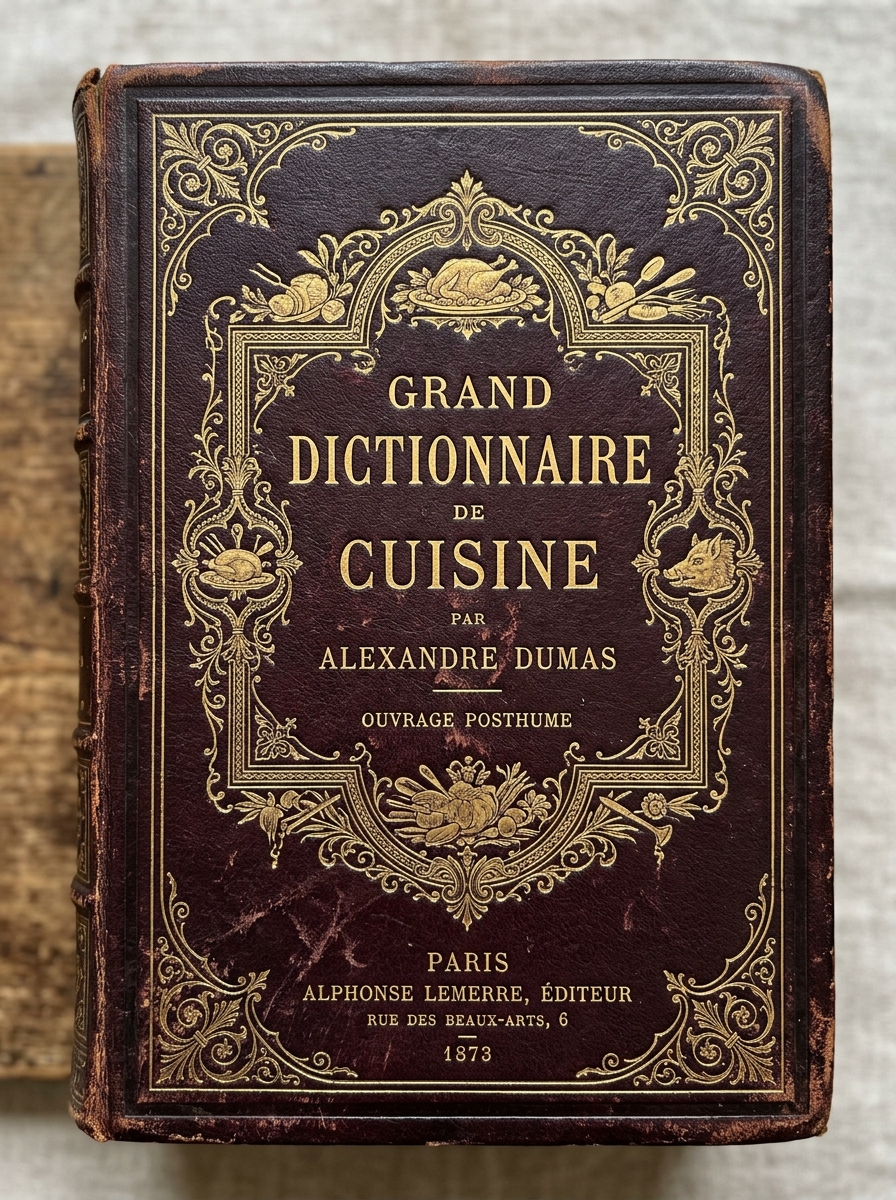 Grand Dictionnaire de Cuisine — cover scan from archive.org
