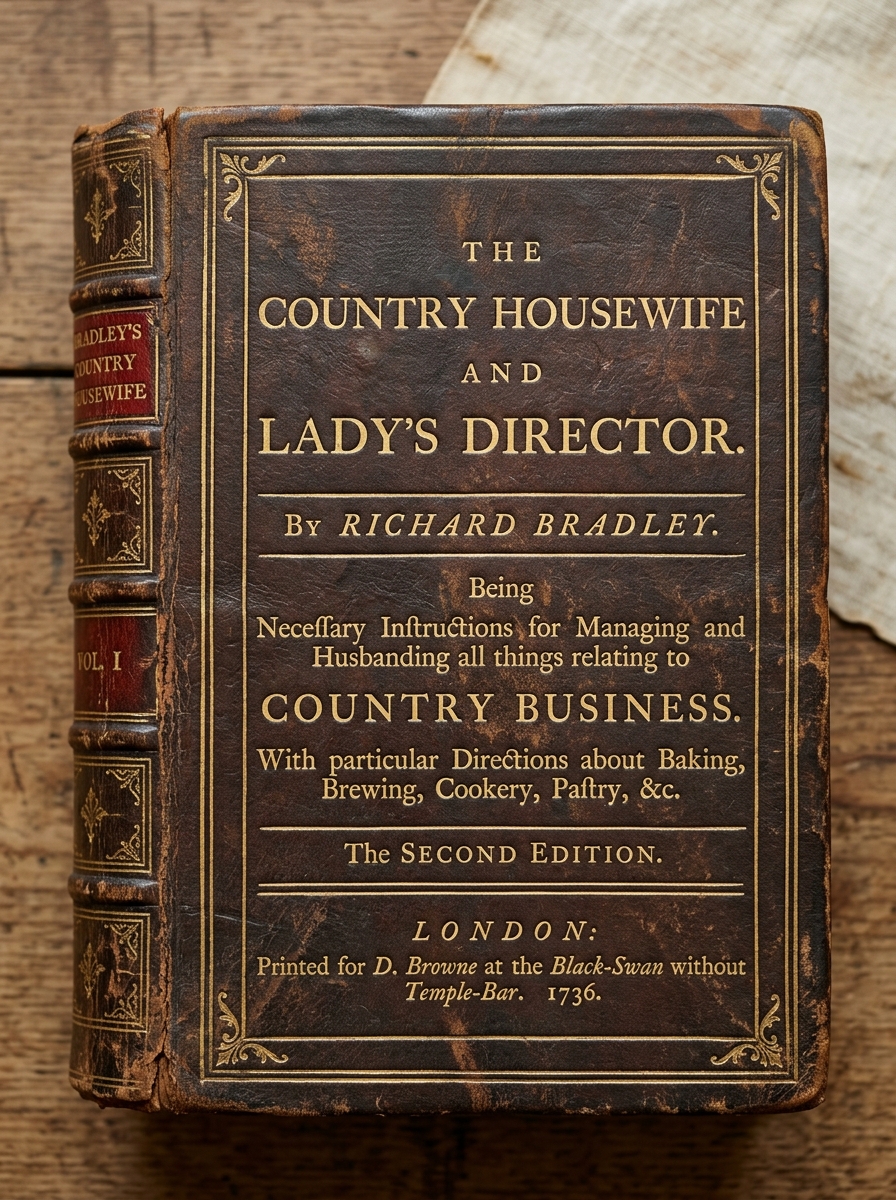 The Country Housewife and Lady's Director — cover scan from archive.org