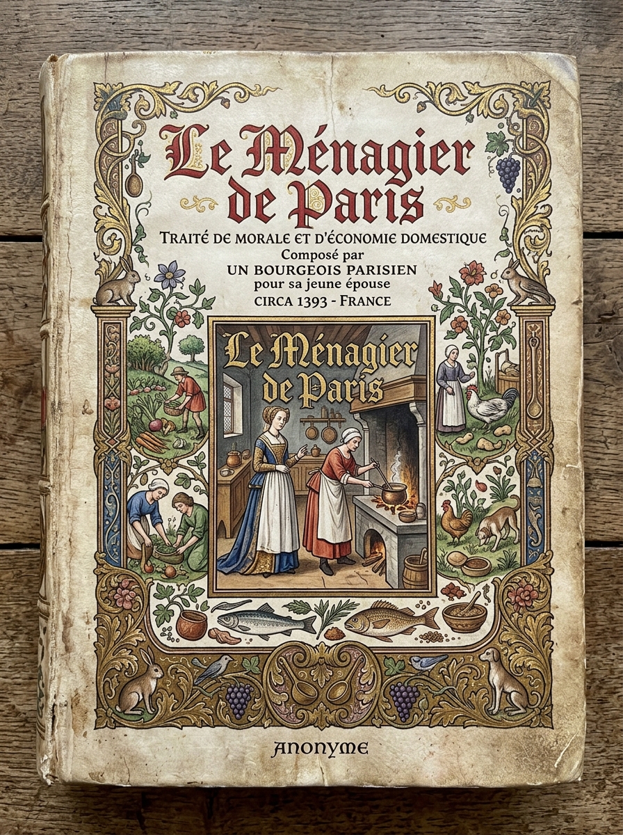 Le Ménagier de Paris — cover scan from archive.org