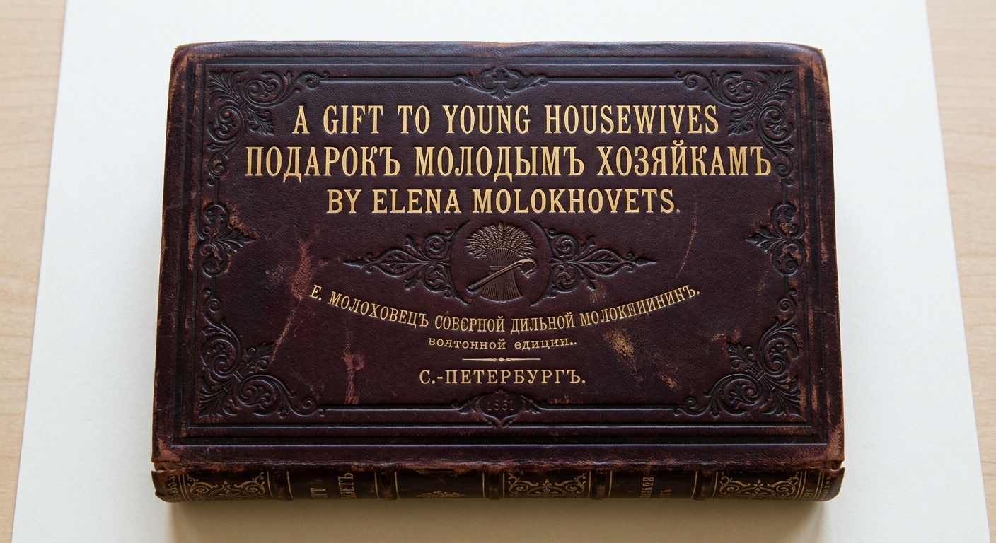 A Gift to Young Housewives — cover scan from archive.org