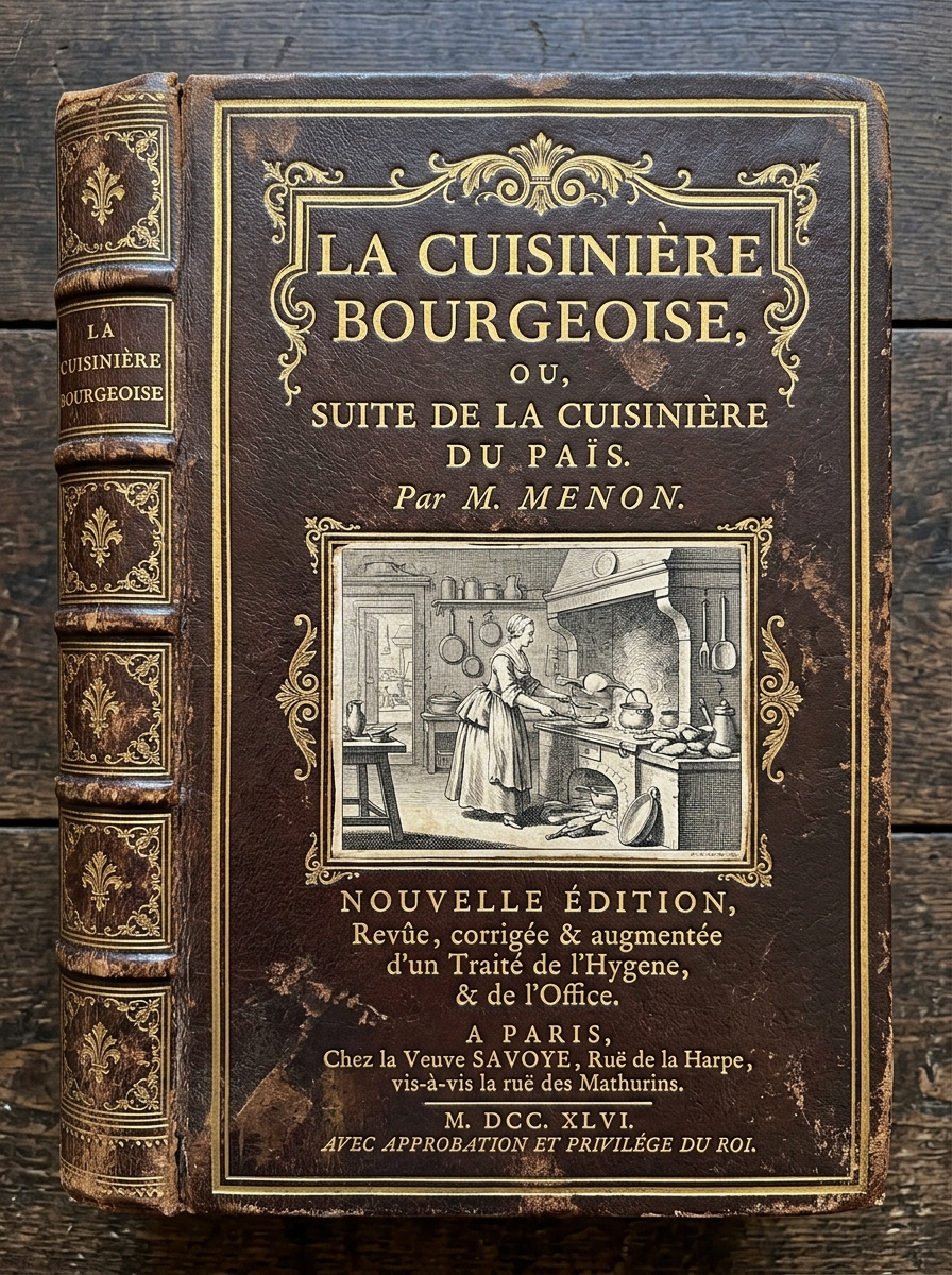 La Cuisinière Bourgeoise — cover scan from archive.org
