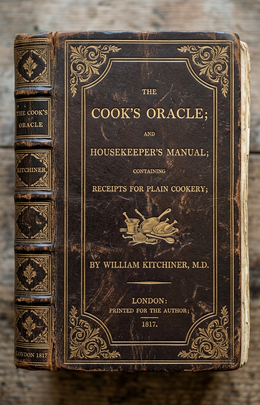 The Cook's Oracle — cover scan from archive.org