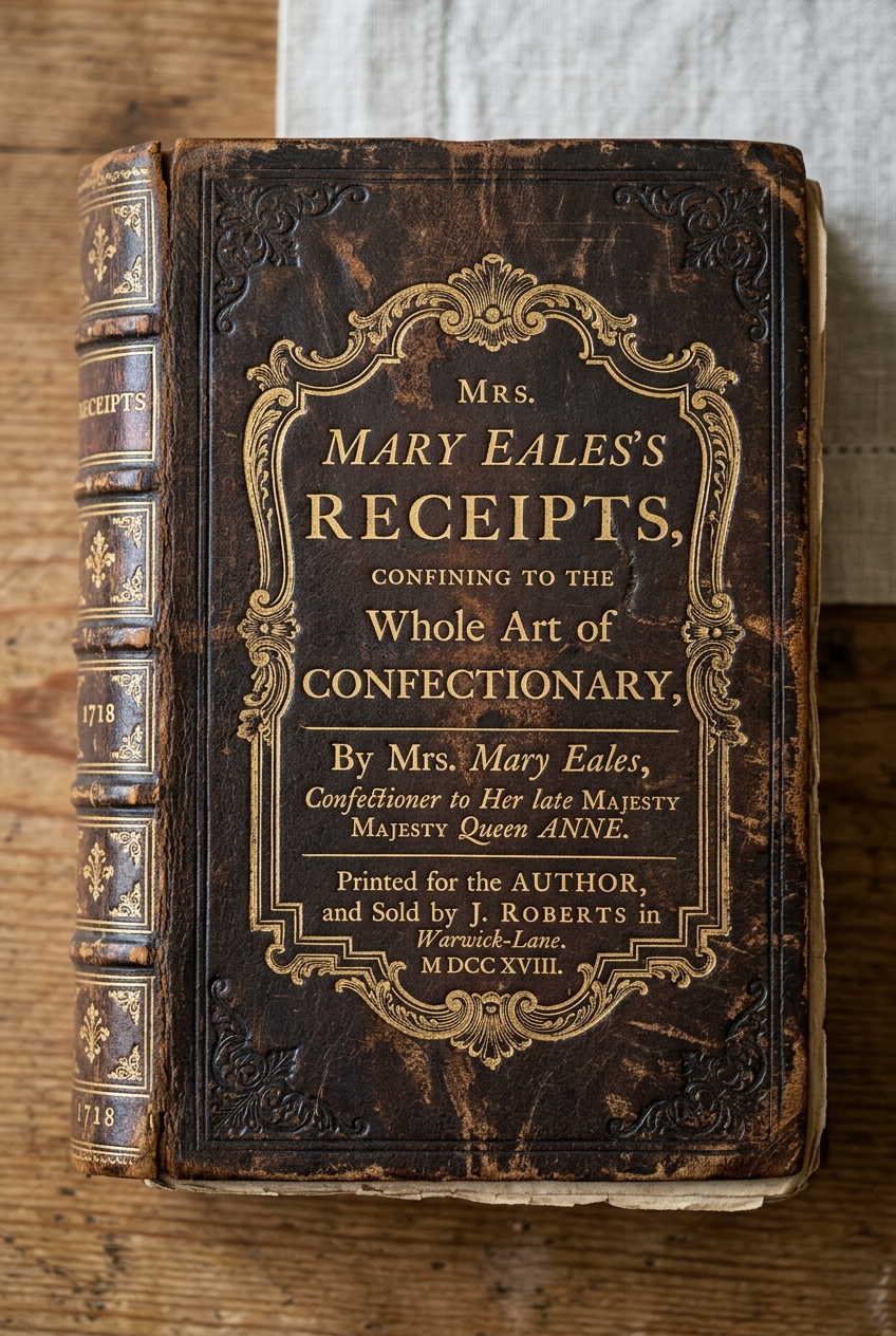 Mrs. Mary Eales's Receipts — cover scan from archive.org