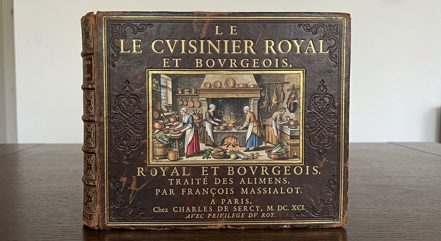 Le Cuisinier Royal et Bourgeois — cover scan from archive.org