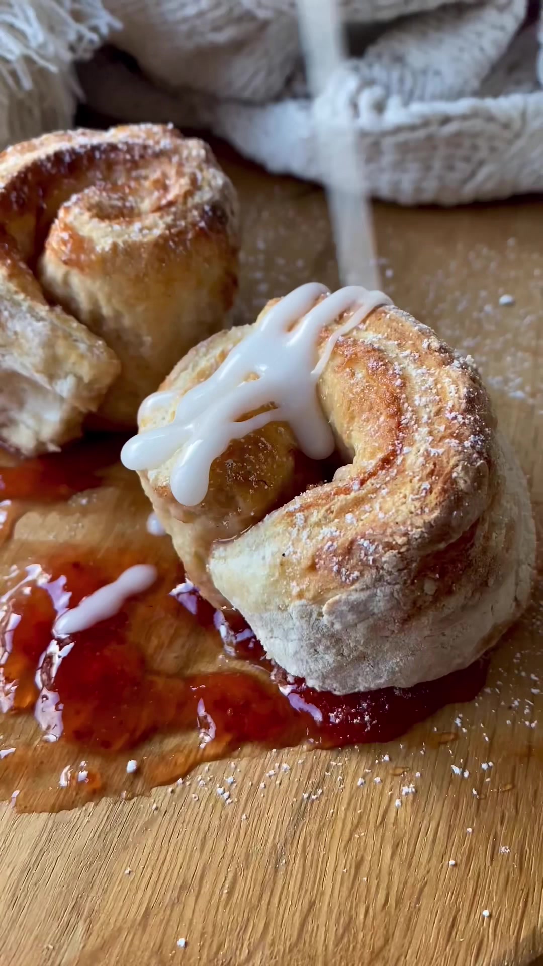 Greek Yoghurt Filled Rolled Buns — recipe by TikTok