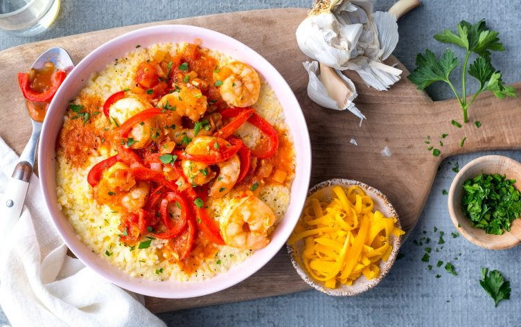 Shrimp and Cauliflower “Grits" | Nutrition | MyFitnessPal