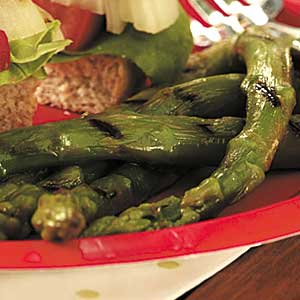 Asparagus with Mustard Vinaigrette Recipe | Taste of Home — recipe by a Recipe Filer cook