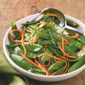 Snow Pea & Carrot Saute Recipe | Taste of Home — recipe by a Recipe Filer cook