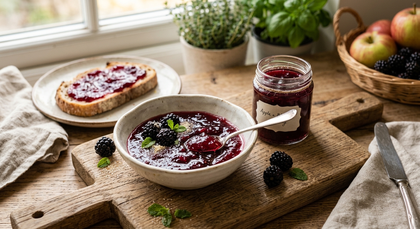 United Kingdom Apple and Blackberry Jelly — recipe by RecipeFiler