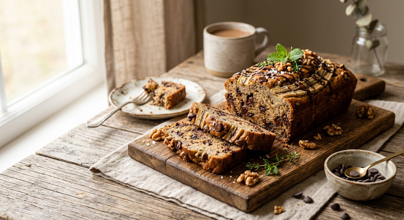 Choco Chips Banana Bread — recipe by TikTok