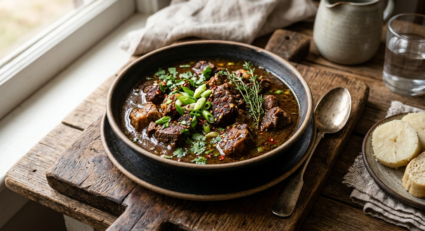 Pepper Pot — AI-generated headline for RecipeFiler