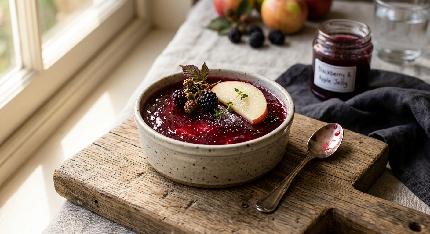 British Apple and Blackberry Jelly — recipe by RecipeFiler