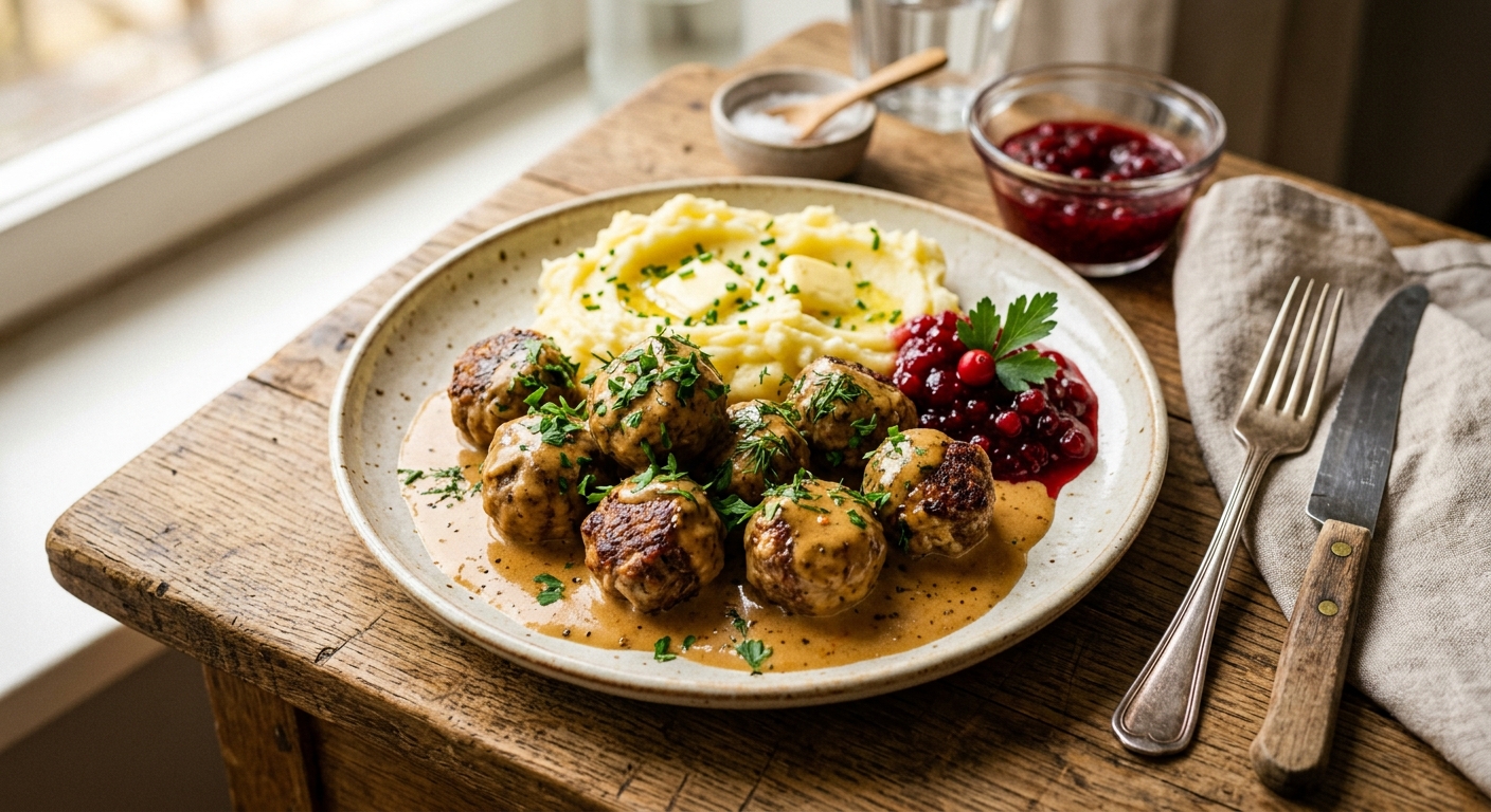 Köttbullar med Gräddsås — recipe by RecipeFiler