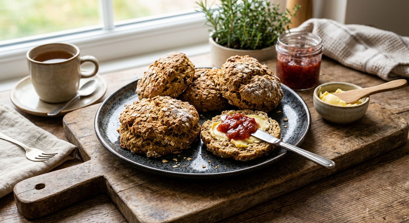 Irish Brown Bread Soda Scones — recipe by RecipeFiler
