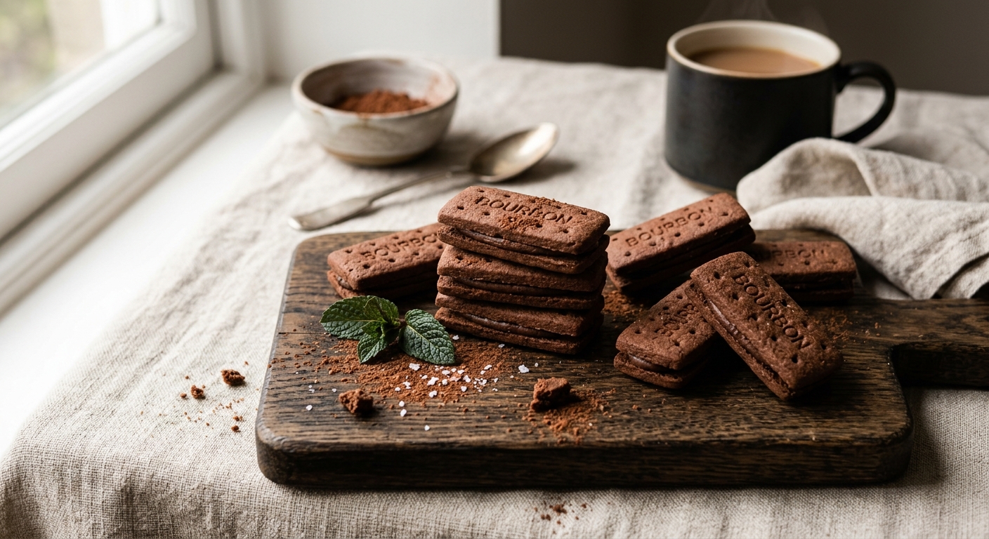 Homemade Bourbon Biscuits — recipe by katplaystennis