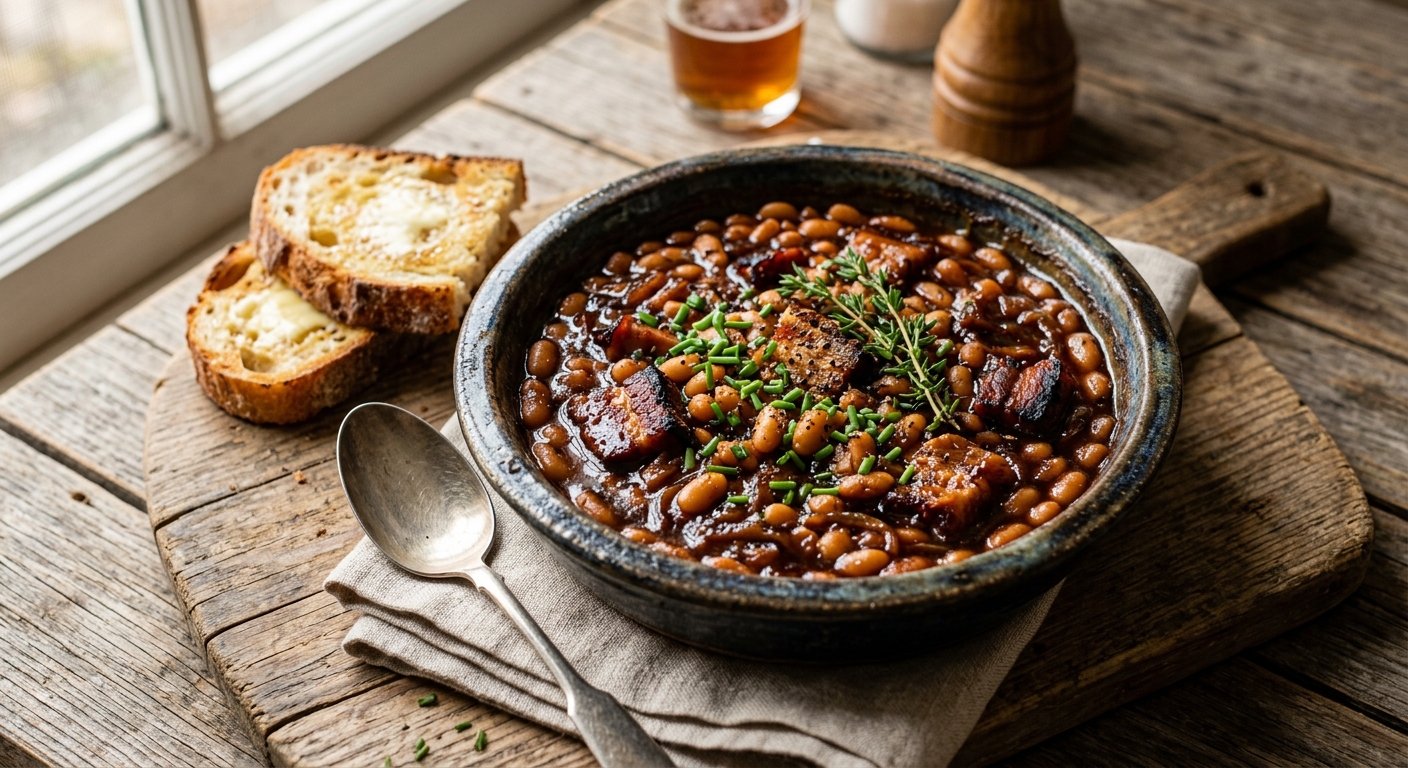Boston Baked Beans — AI-generated headline for RecipeFiler