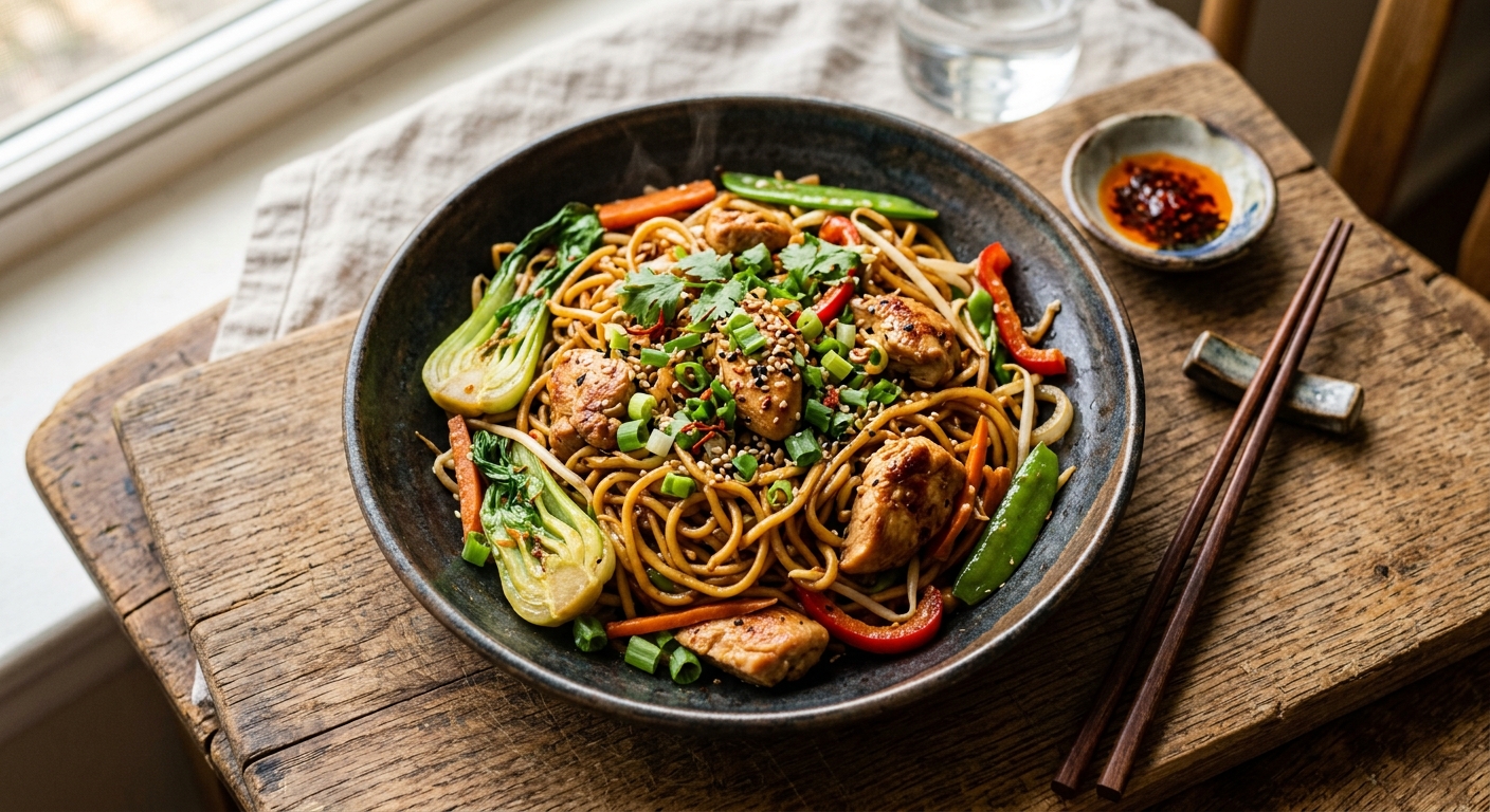Chicken Chow Mein Authentic Homemade — recipe by J_C