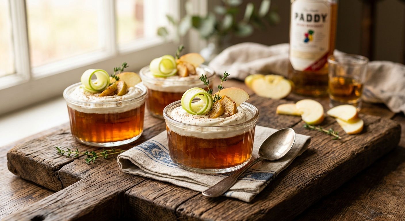 Irish Whiskey and Apple Jelly Pots — recipe by RecipeFiler