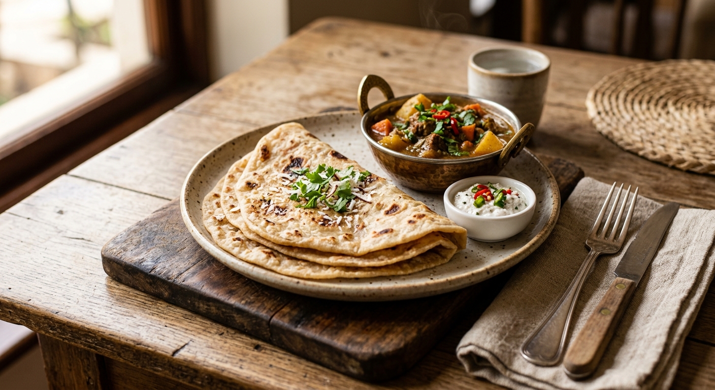Chapati za Nazi — Coconut Chapati — AI-generated headline for RecipeFiler
