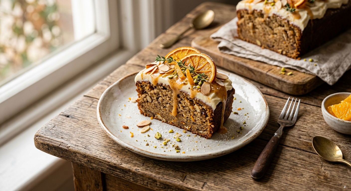 British Spiced Almond and Orange Cake — recipe by RecipeFiler
