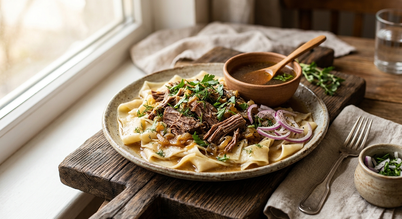 Beshbarmak — recipe by RecipeFiler