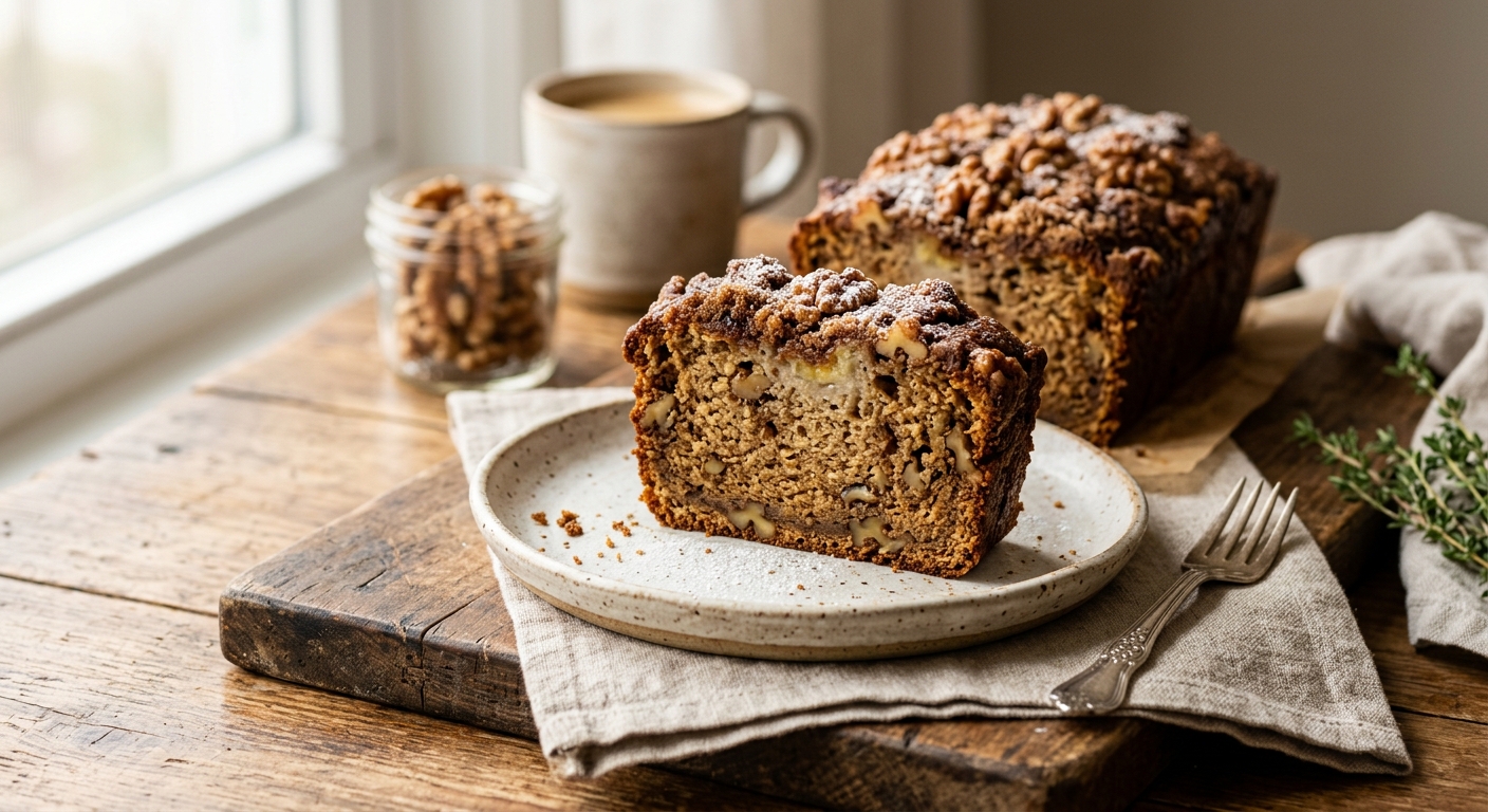 Banana Bread with Walnuts and Cinnamon — AI-generated headline for RecipeFiler
