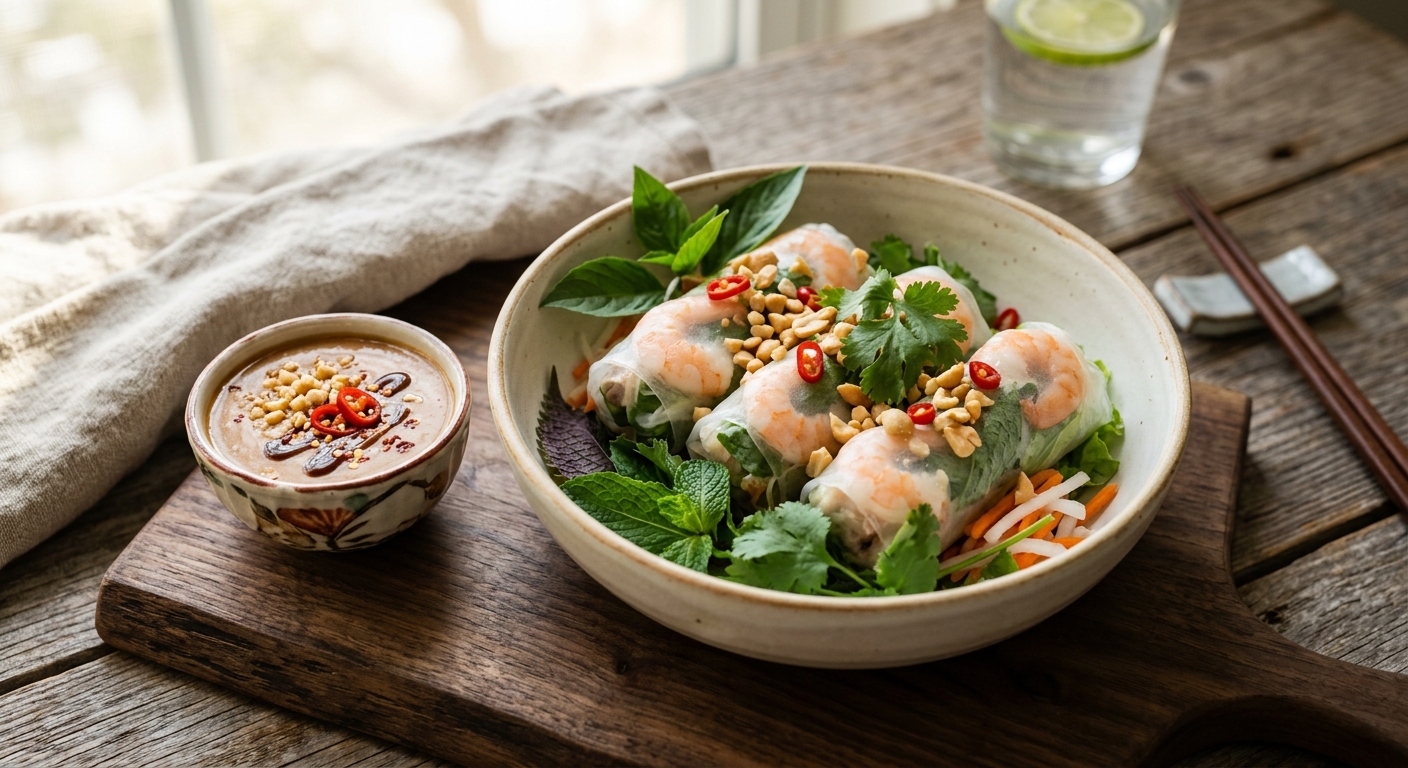 Tô with Peanut Sauce — AI-generated headline for RecipeFiler