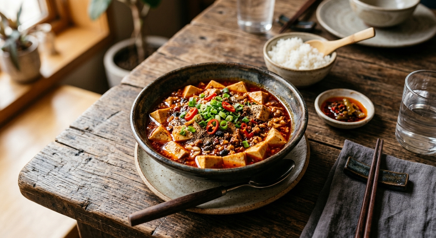 Mapo Doufu — AI-generated headline for RecipeFiler
