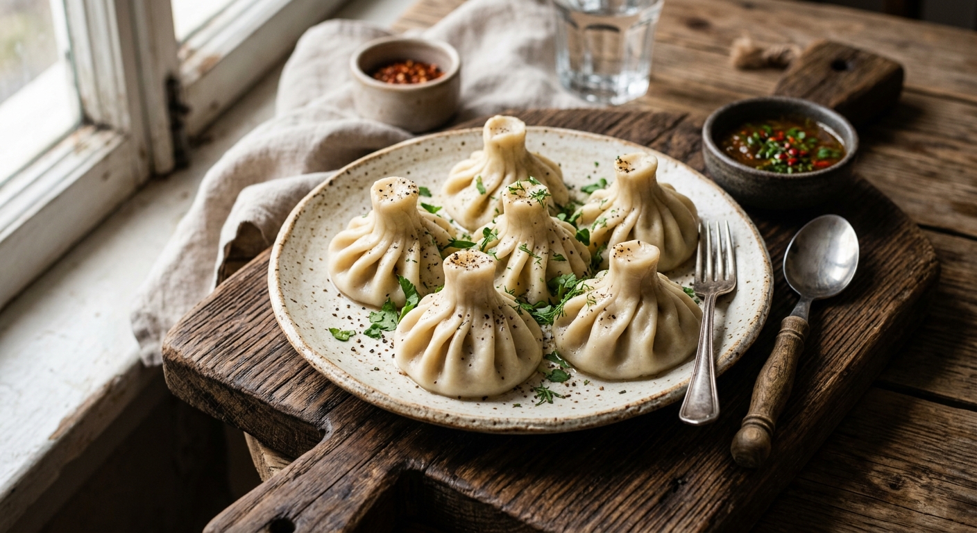 Khinkali — Georgian Soup Dumplings — recipe by RecipeFiler