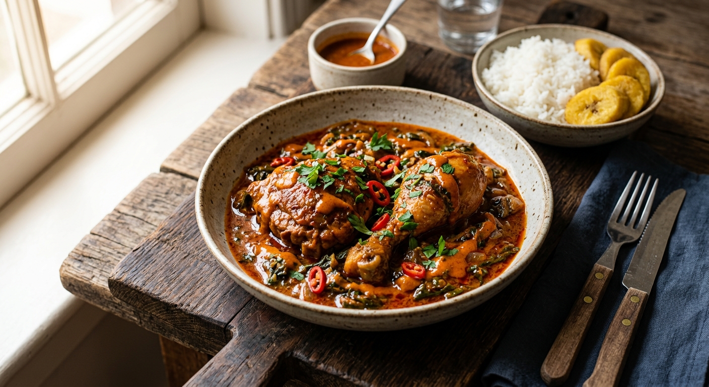 Poulet Nyembwe — AI-generated headline for RecipeFiler