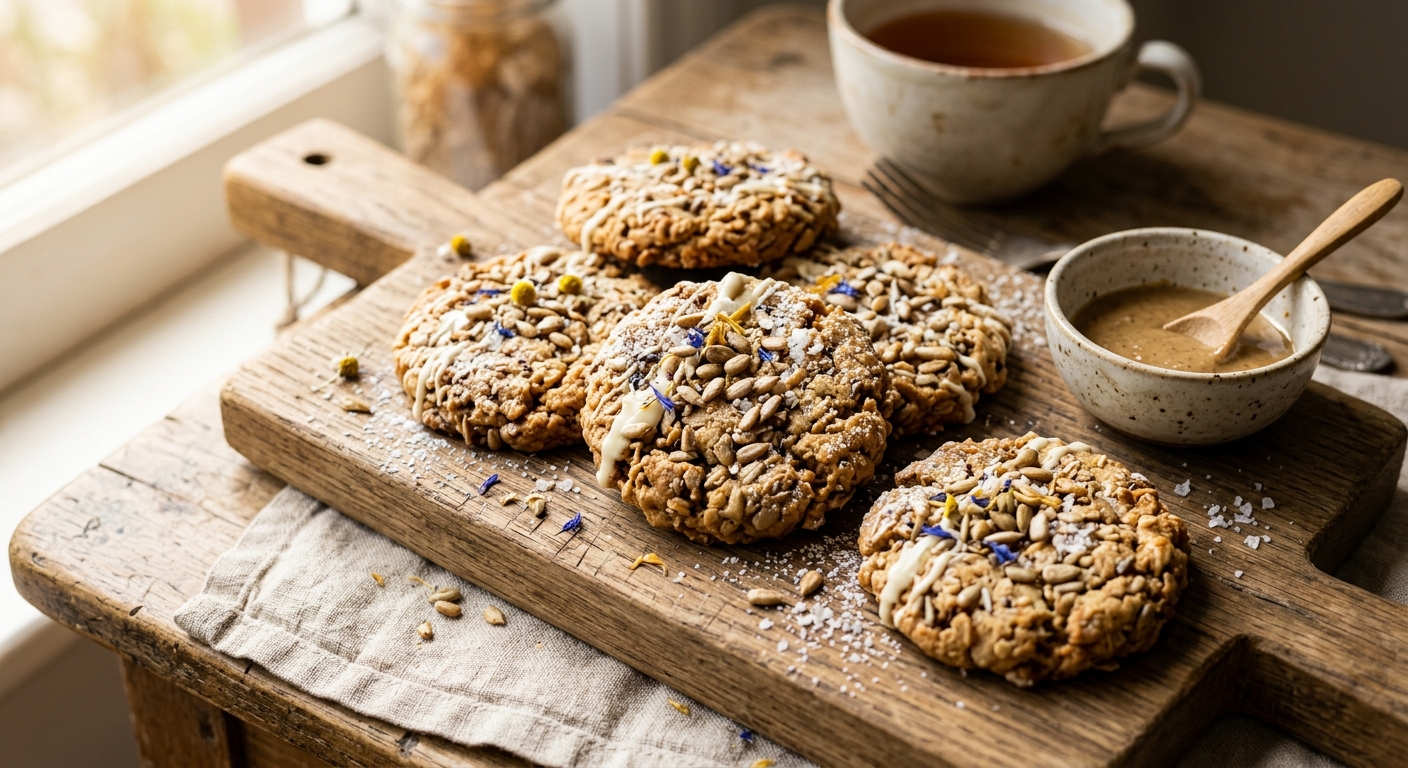 Sunflower Seed Butter Cookies — AI-generated headline for RecipeFiler