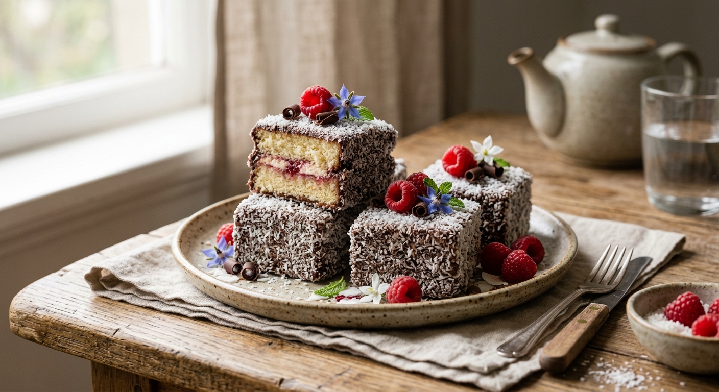 Lamingtons — AI-generated headline for RecipeFiler