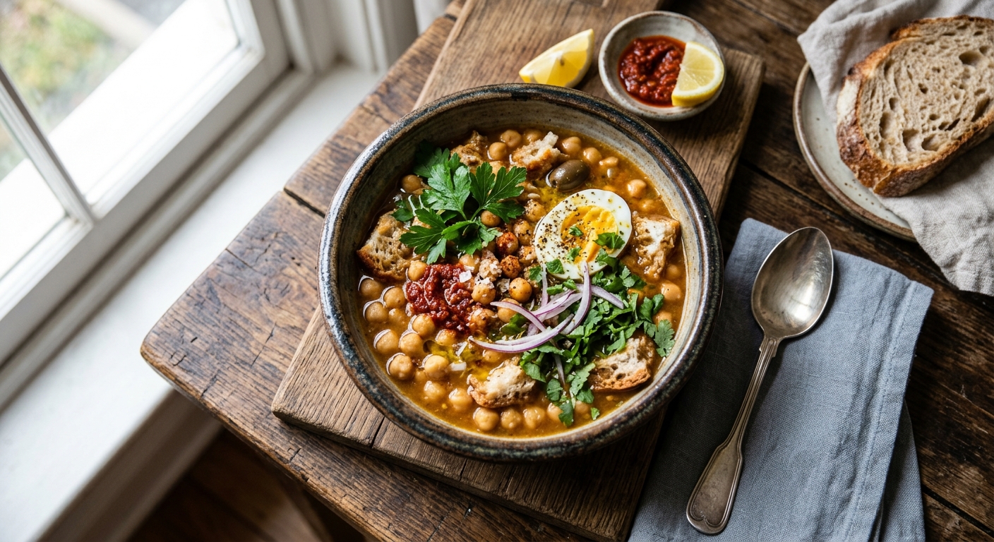 Lablabi — recipe by RecipeFiler
