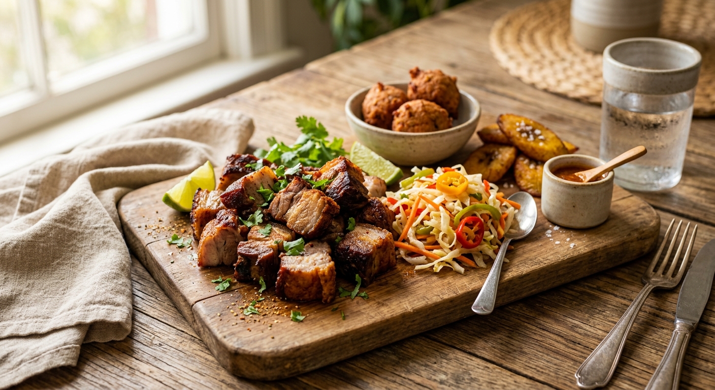 Griot with Pikliz — AI-generated headline for RecipeFiler