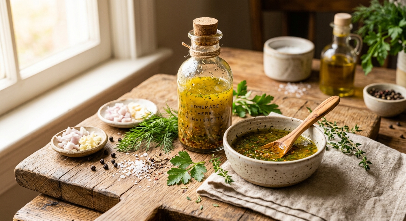 Vinaigrette — recipe by katplaystennis