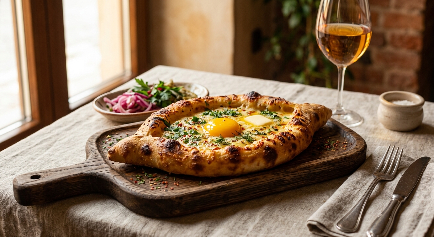 Khachapuri Acharuli — AI-generated headline for RecipeFiler
