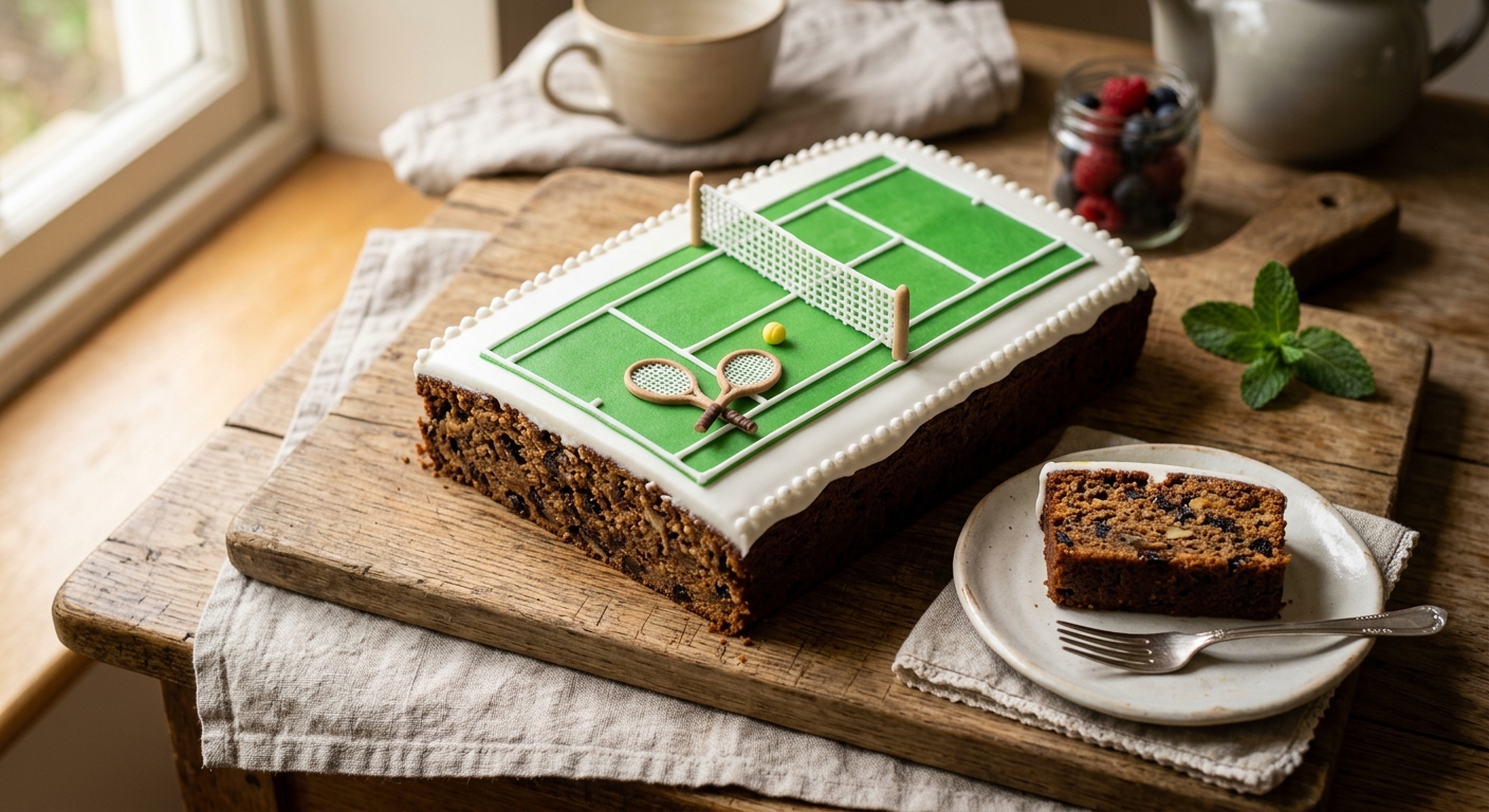 GBBO Victorian Tennis Cake — AI-generated headline for J_C